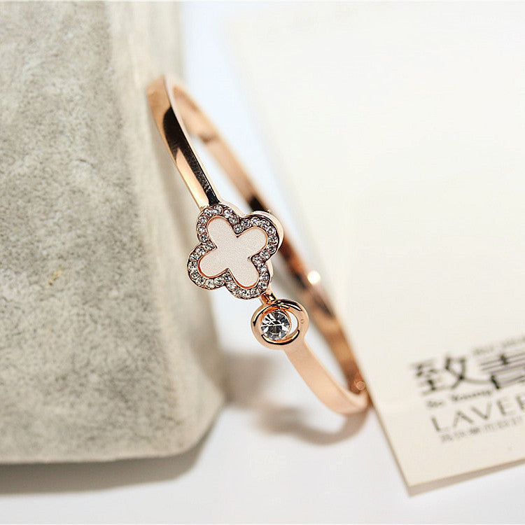 New rose gold bracelet women's