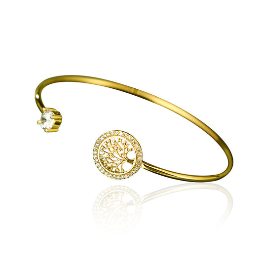 bracelet zircon gold-plated bracelet