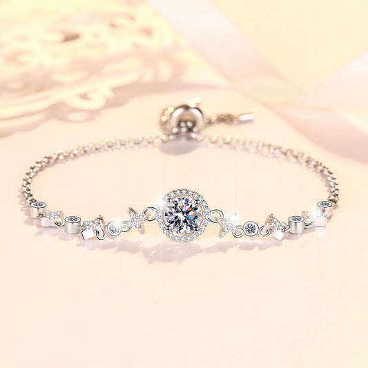 S925 sterling silver women's bracelet