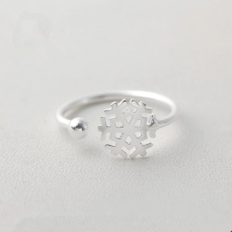 S925 sterling silver ring women's